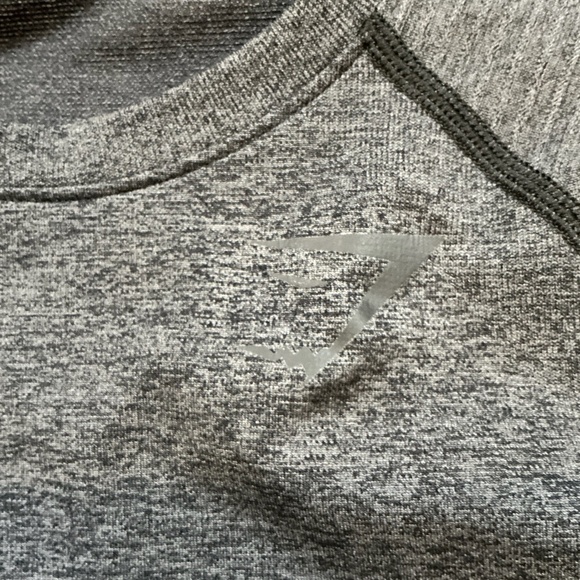 Gymshark Circuit Seamless Short Sleeve T-Shirt Black Marl Men’s - Picture 8 of 8